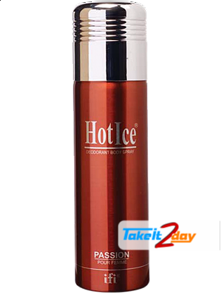 Hot Ice Passion Deodorant Body Spray For Women 200 ML